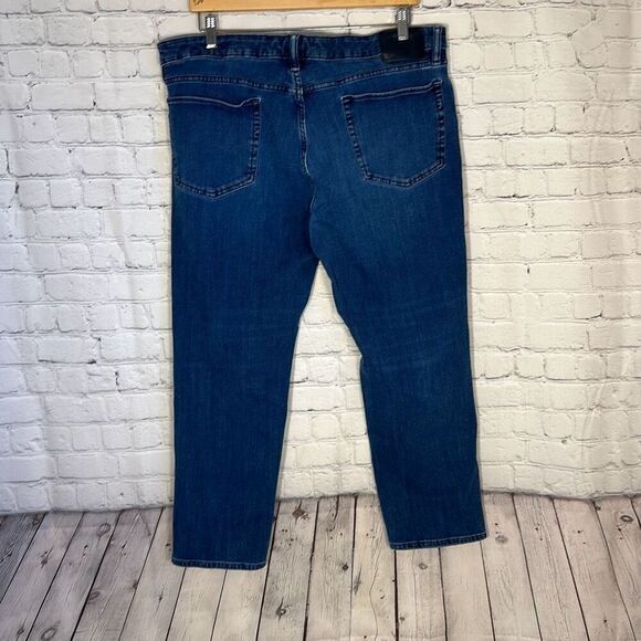 Bonobos Jeans Mens Slim Fit Jeans Premium Stretch Medium Wash Denim W38 x L30 - Picture 6 of 10